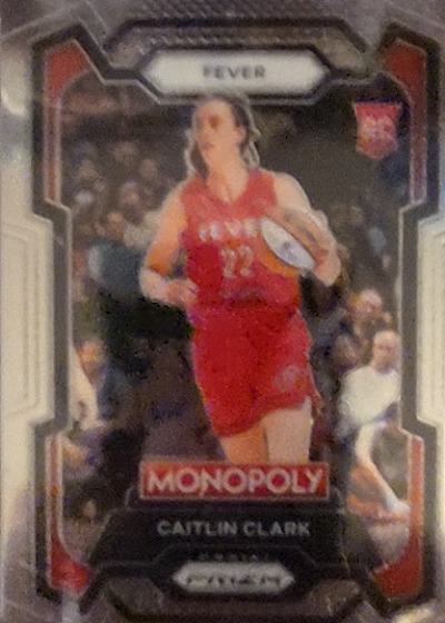 2024 Panini Prizm Monopoly WNBA #65 Caitlin Clark — front