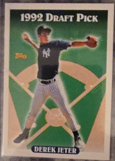 1992 Topps #98 Derek Jeter Draft Pick Rookie — front