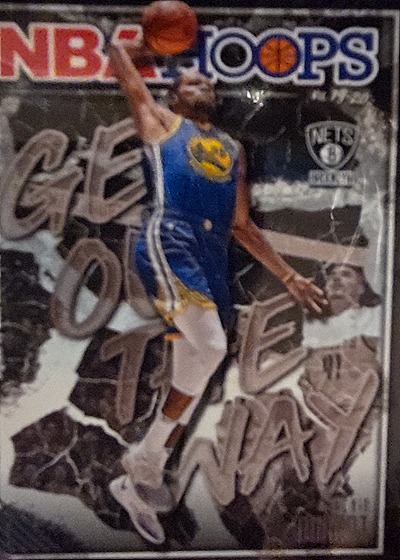 2019-20 Panini Hoops Get Out the Way #9 Kevin Durant — front