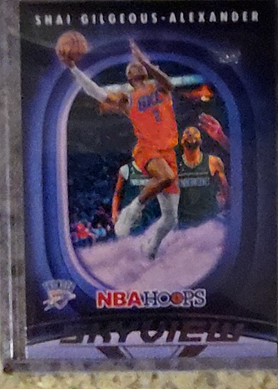 2023-24 Panini NBA Hoops Skyview #11 Shai Gilgeous-Alexander — front