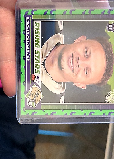 2024 Panini Score-A-Treat Rising Stars #Rising Stars Spencer Rattler — front