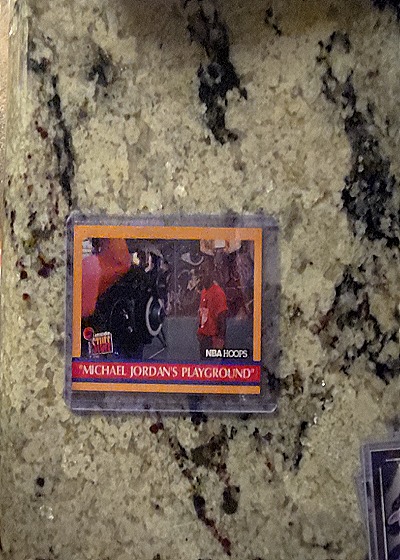 1990-91 NBA Hoops #382 Michael Jordan's Playground — front