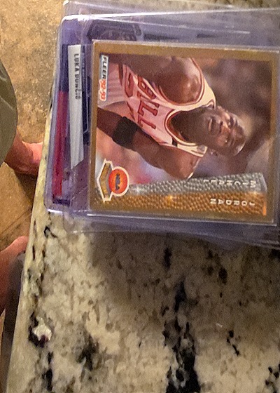 1992-93 Fleer #246 Michael Jordan NBA MVP — front