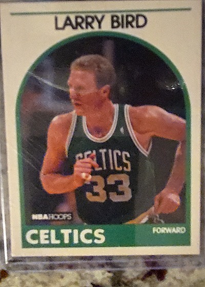1989-90 NBA Hoops #150 Larry Bird — front