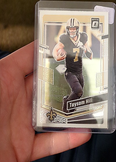2023 Panini Donruss Optic #139 Taysom Hill — front