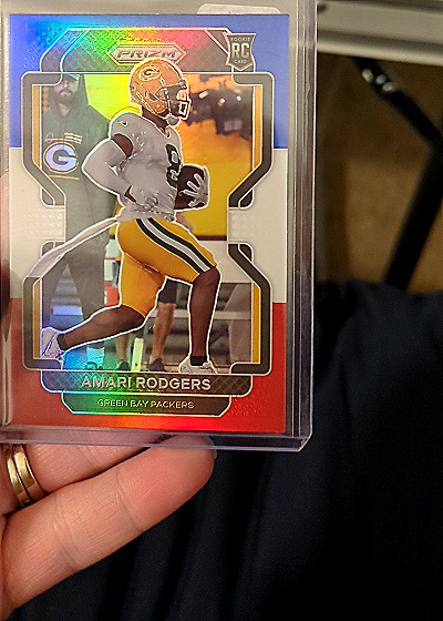 2021 Panini Prizm #405 Amari Rodgers — front