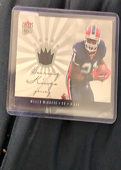 2006 Fleer Ultra Scoring Kings Jerseys #SKWM Willis McGahee — front