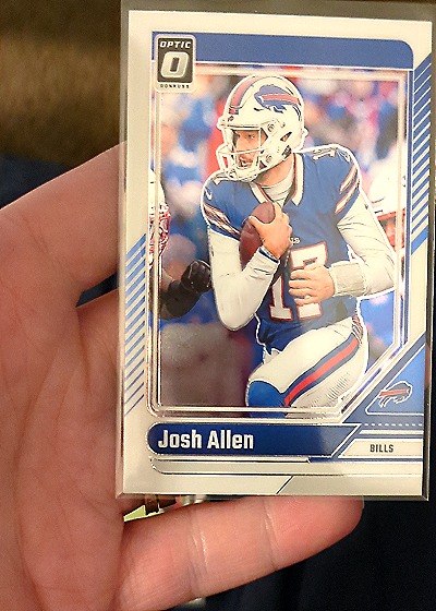 2024 Donruss Optic #19 Josh Allen — front