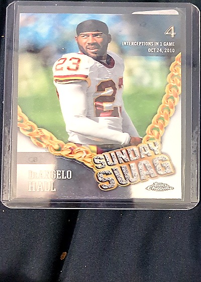 2024 Topps Chrome #SS-23 DeAngelo Hall Sunday Swag — front