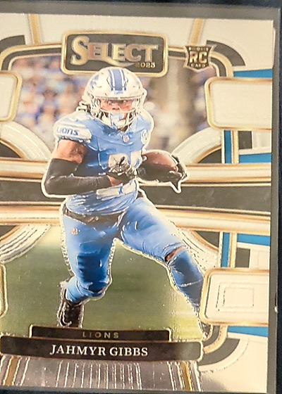 2023 Panini Select #34 Jahmyr Gibbs — front