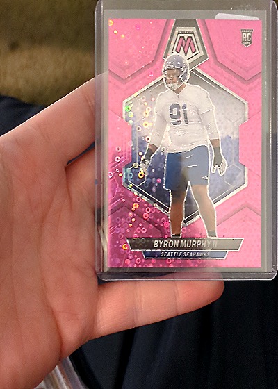 2024 Panini Mosaic #316 Byron Murphy II — front
