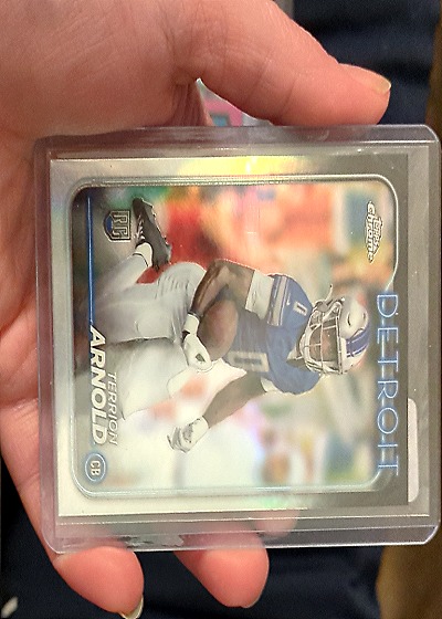 2024 Topps Chrome #228 Terrion Arnold — front