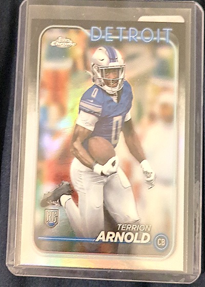 2024 Topps Chrome #228 Terrion Arnold — front