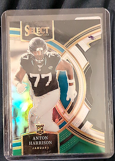 2023 Panini Select Premier Level Die-Cut #RC Anton Harrison — front