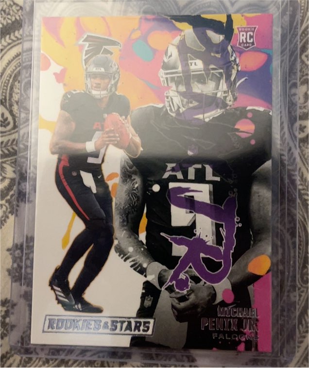 2024 Panini Rookies & Stars Rookie Exclusive #RE-MPJ Michael Penix Jr. — front