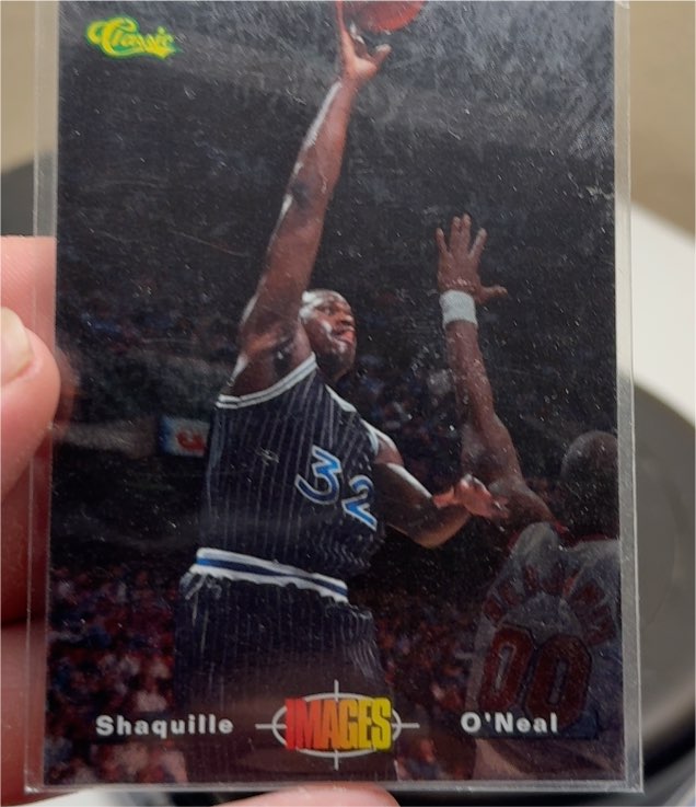 1995 Classic Images #POY4 Shaquille O'Neal — front
