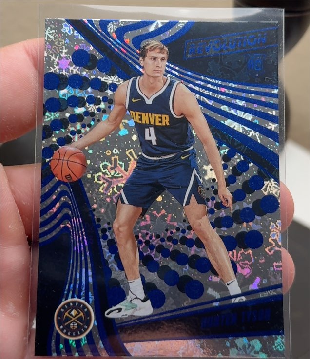 2023-24 Panini Revolution Winter #137 Hunter Tyson — front