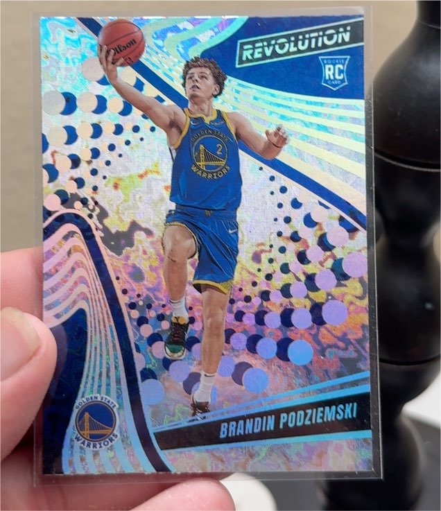 2023-24 Panini Revolution #121 Brandin Podziemski — front