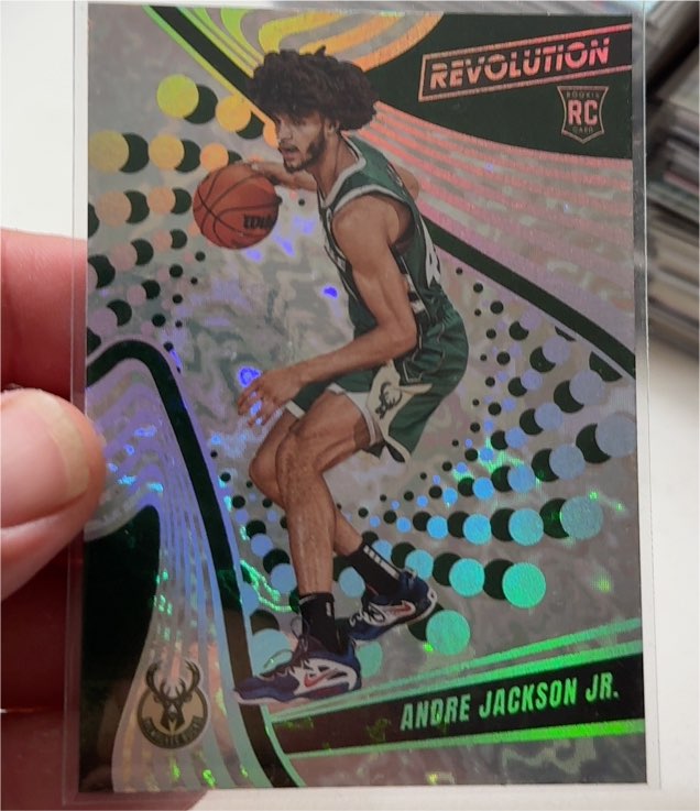 2023-24 Panini Revolution #136 Andre Jackson Jr. — front