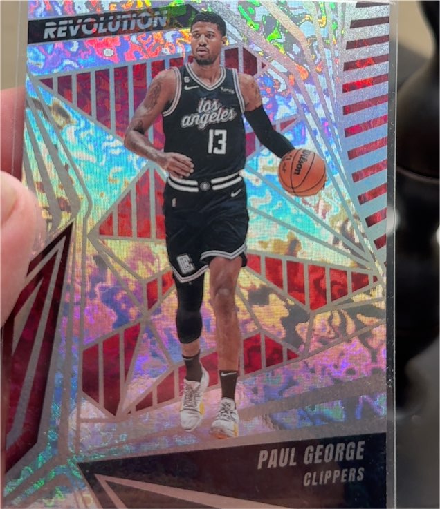 2023-24 Panini Revolution #27 Paul George — front
