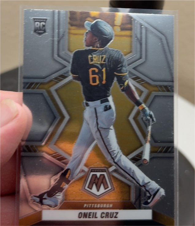 2022 Panini Mosaic #239 Oneil Cruz — front
