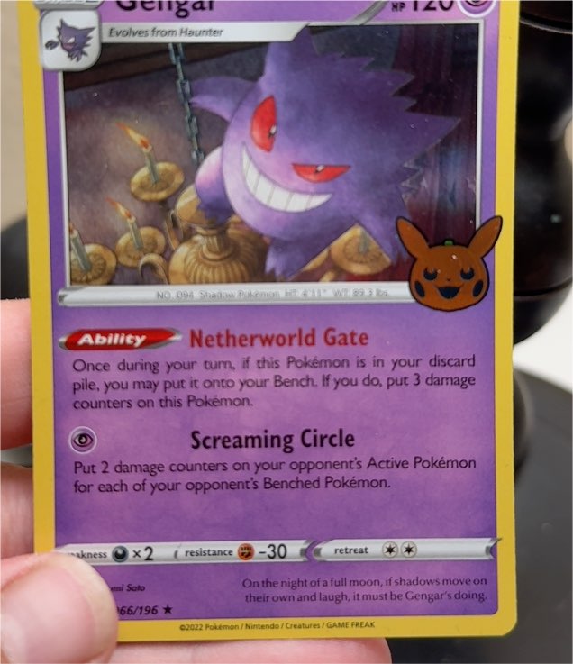 2022 Pokémon Lost Origin #066 Gengar — front