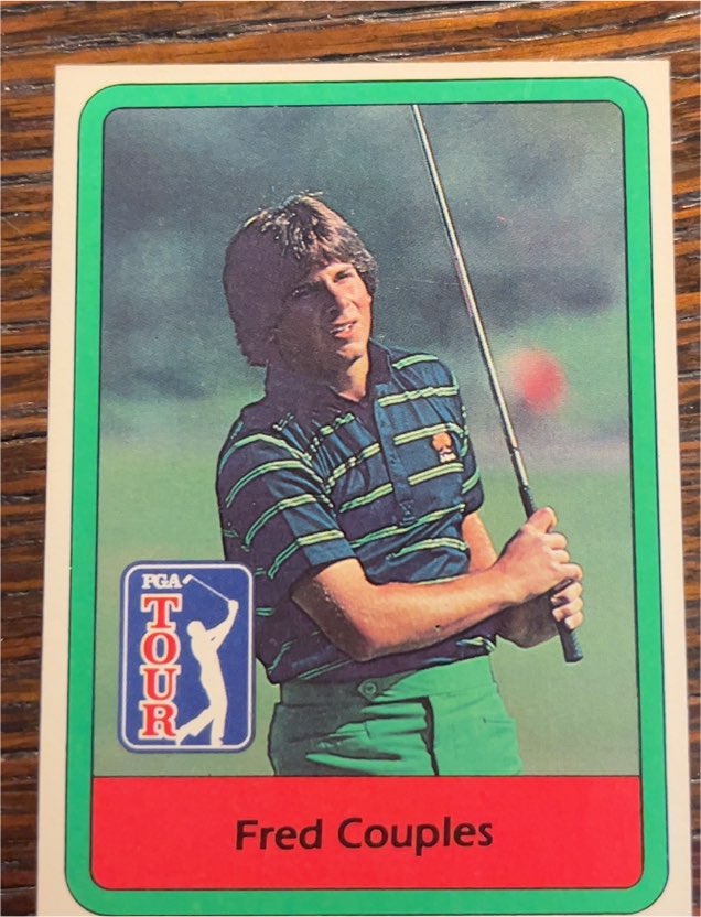 1981 Donruss Golf Fred Couples — front