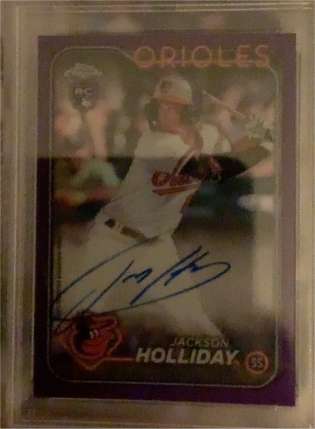 2024 Topps Chrome Update #USC200 Jackson Holliday — front