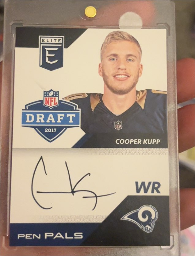 2017 Donruss Elite Pen Pals #PP-CK Cooper Kupp — front