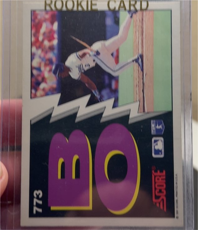 1989 Score #773 Bo Jackson Rookie Card — front