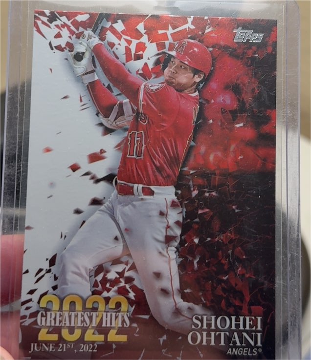 2023 Topps Series 1 2022 Greatest Hits #22GH-16 Shohei Ohtani — front