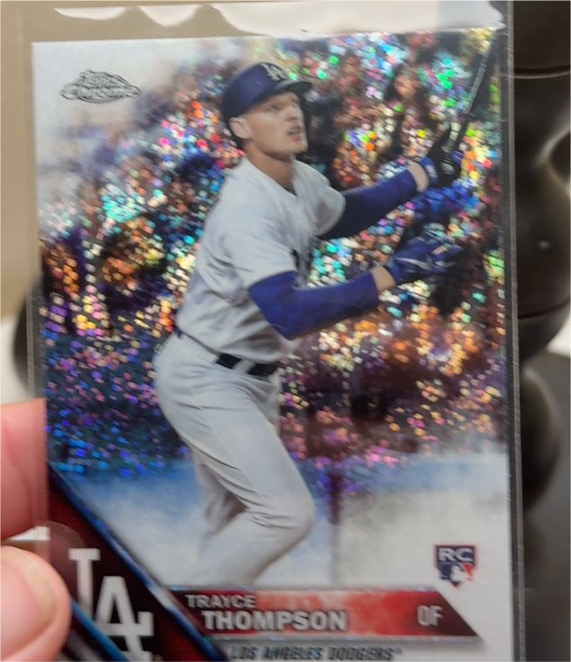 2016 Topps Chrome Update #HMT18 Trayce Thompson — front