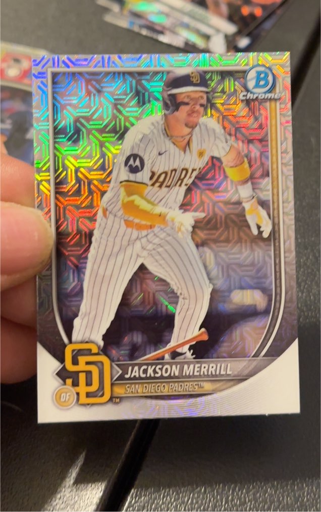 2025 Bowman Chrome #64 Jackson Merrill — front