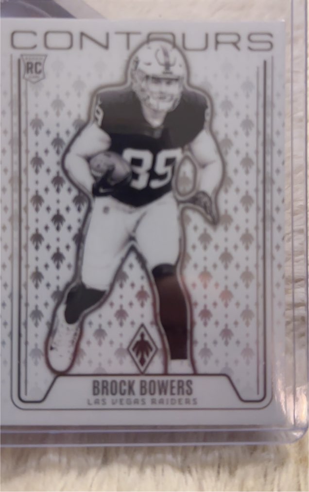 2024 Panini Phoenix Contours #CON-BBS Brock Bowers — front