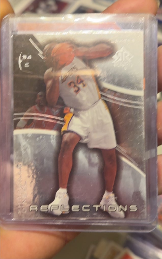 2003-04 Upper Deck Reflections #10 Shaquille O'Neal — front