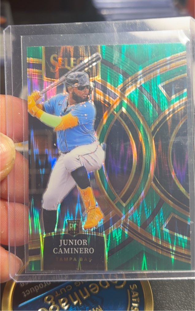 2024 Panini Select Premier Level #63 Junior Caminero — front