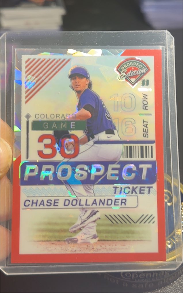 2024 Panini Prospect Edition #30 Chase Dollander — front