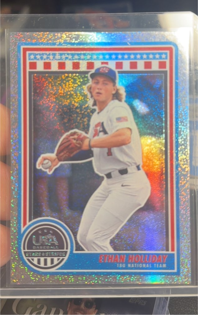 2025 Panini Stars and Stripes #14 Ethan Holliday — front