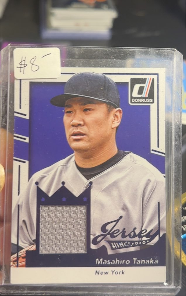 2016 Donruss Jersey Kings #JKMT Masahiro Tanaka — front