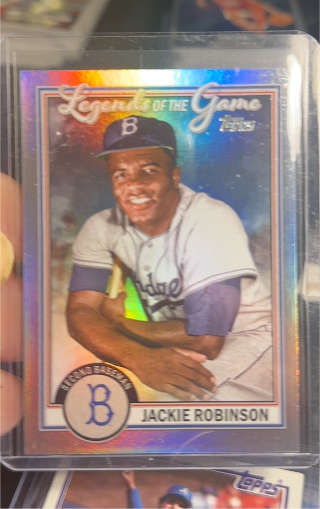 2023 Topps Series 2 #LG-5 Jackie Robinson — front