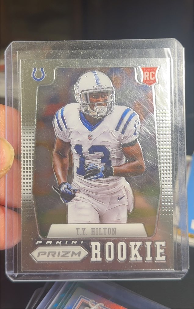 2012 Panini Prizm #270 T.Y. Hilton — front
