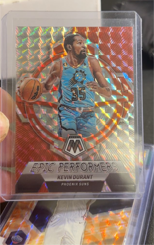 2022-23 Panini Mosaic Epic Performers #EP Kevin Durant — front