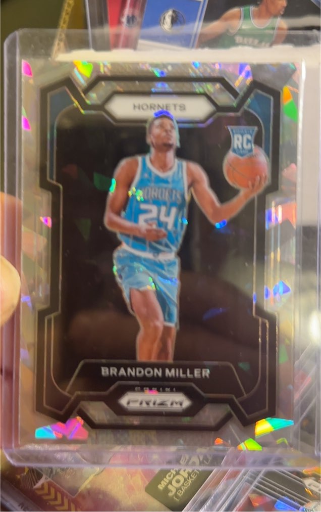 2023-24 Panini Prizm #152 Brandon Miller — front
