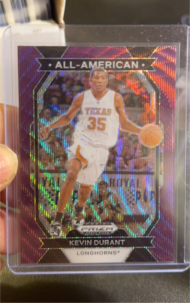 2024 Panini Prizm Draft Picks #5 Kevin Durant All-American — front