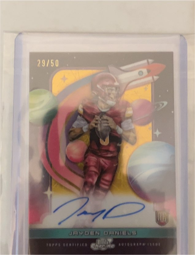 2024 Topps Cosmic Rookie #29 Jayden Daniels — front