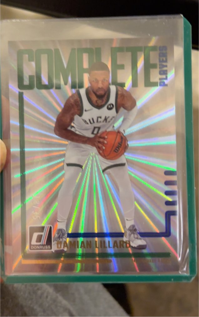 2023-24 Donruss Complete Players #Complete Players Damian Lillard — front