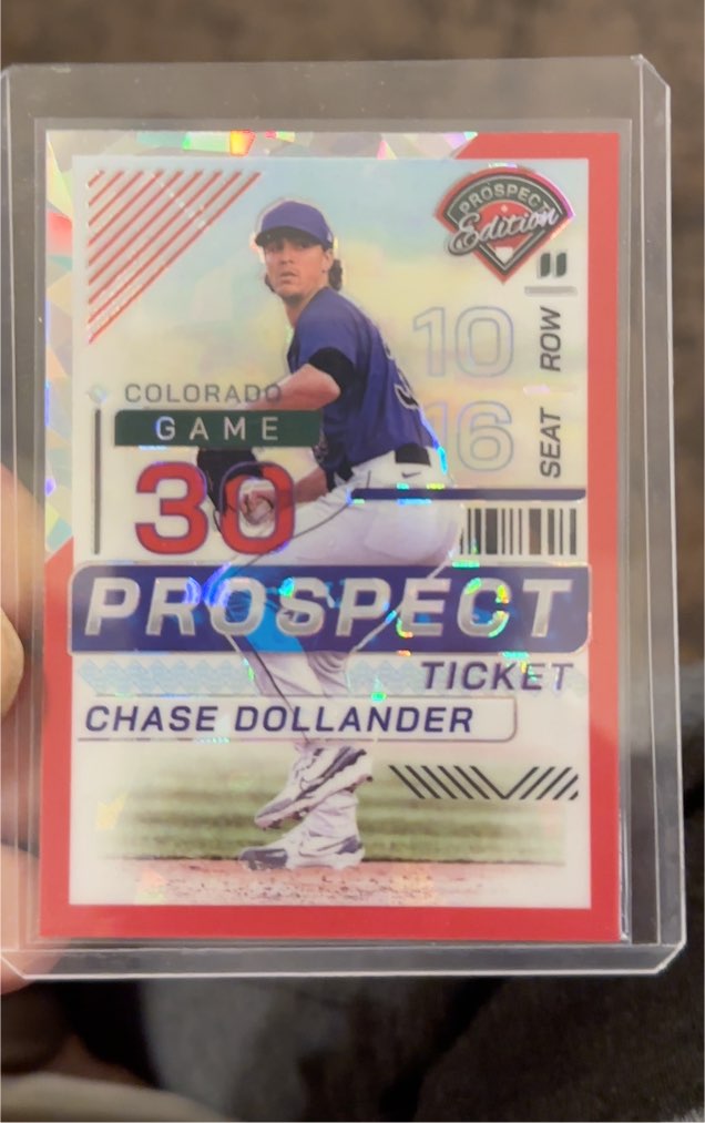 2024 Panini Prospect Edition #24 Chase Dollander — front