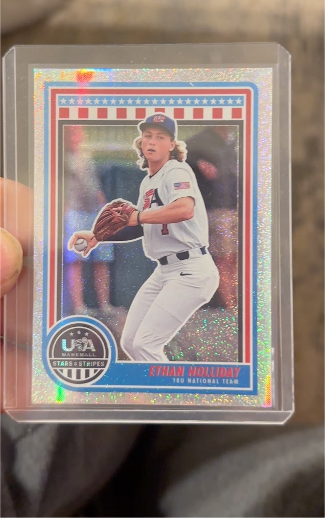 2025 Panini Stars & Stripes #14 Ethan Holliday — front