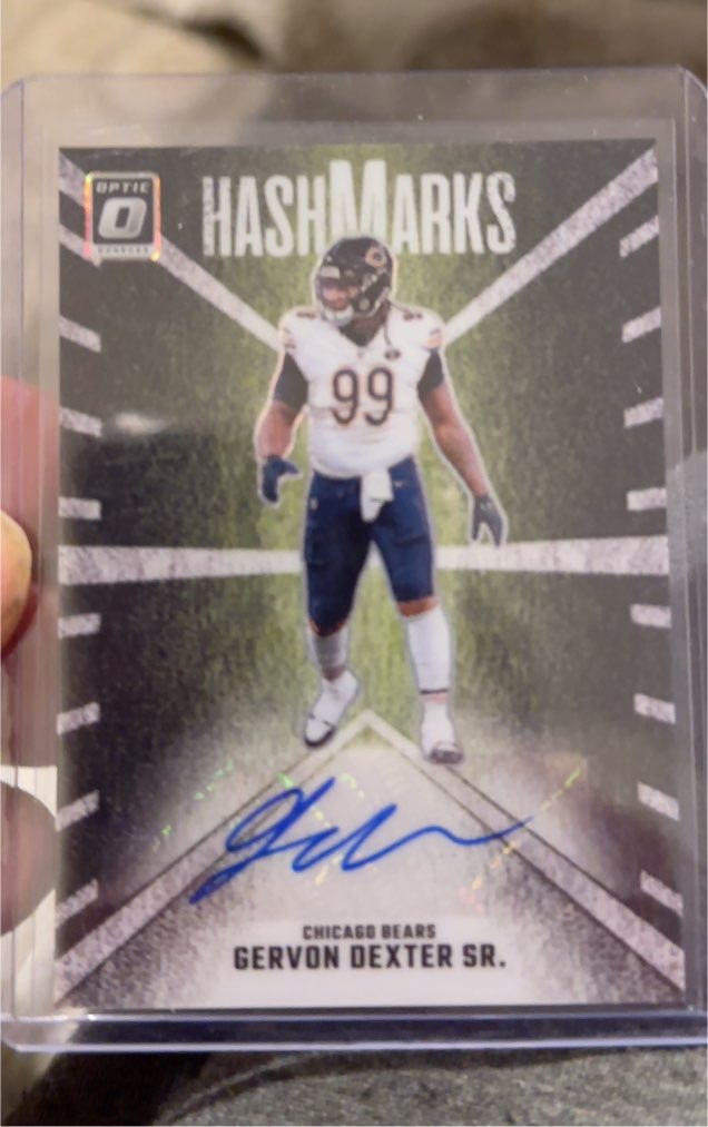 2024 Donruss Optic #HM-GDS Gervon Dexter Sr. Hash Marks — front