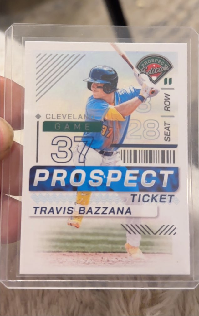 2024 Panini Prospect Edition Prospect Ticket #5 Travis Bazzana — front